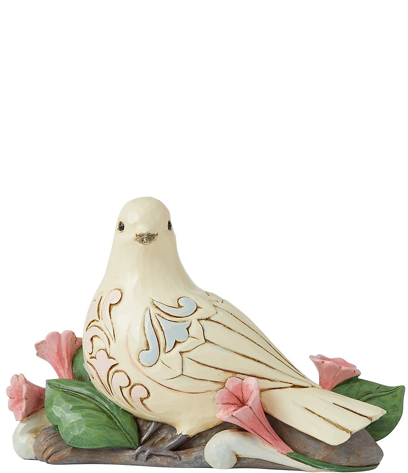 Jim Shore Heartwood Creek Collection White Dove Figurine