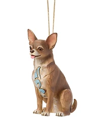 Jim Shore Heartwood Creek Chihuahua Dog Hanging Ornament