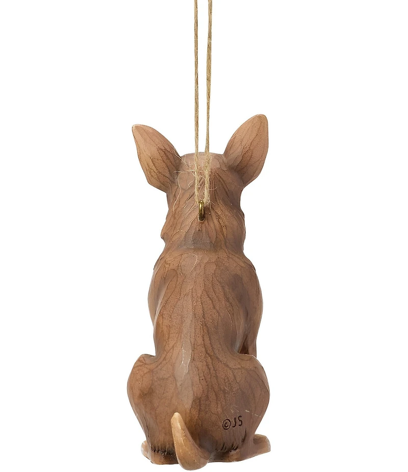 Jim Shore Heartwood Creek Chihuahua Dog Hanging Ornament