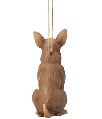 Jim Shore Heartwood Creek Chihuahua Dog Hanging Ornament