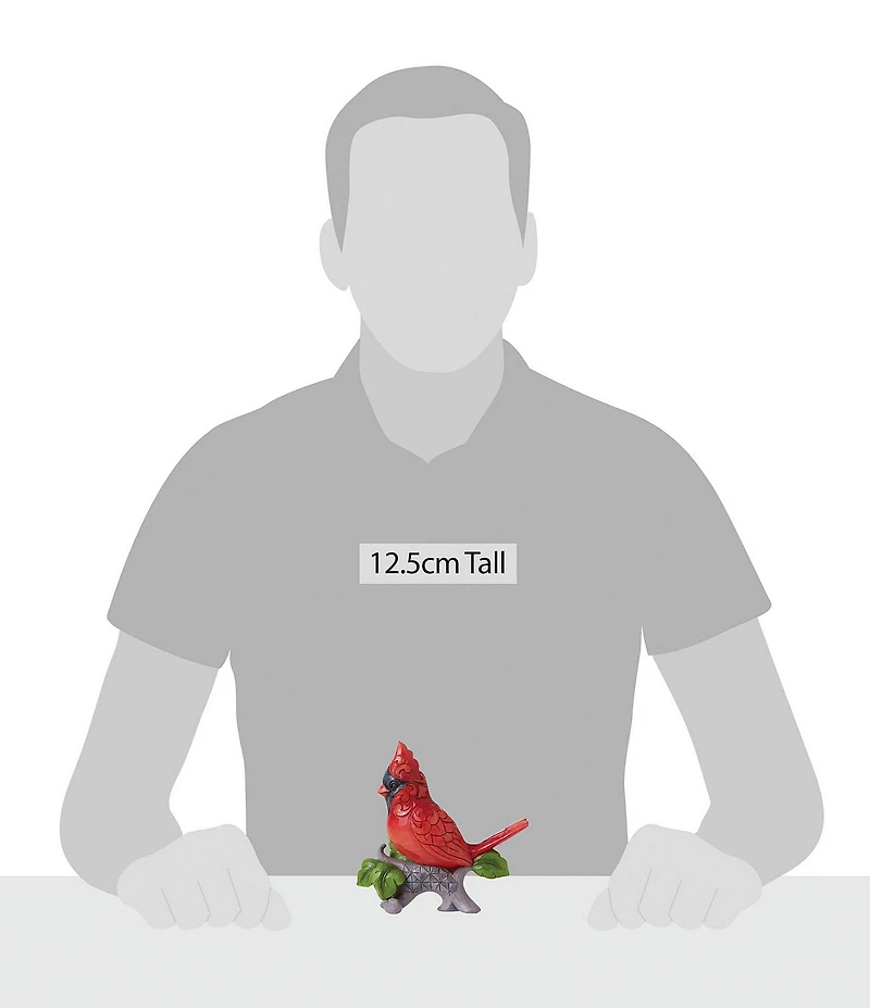 Jim Shore Heartwood Creek Collection Cardinal On Branch Figurine