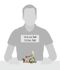 Jim Shore Heartwood Creek Collection Hummingbird With Flower Figurine