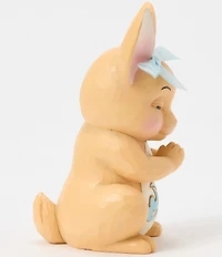 Jim Shore Heartwood Creek Easter Collection Praying Bunny Figurire
