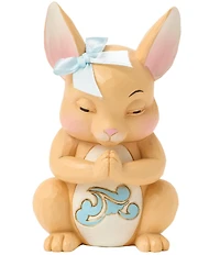 Jim Shore Heartwood Creek Easter Collection Praying Bunny Figurire