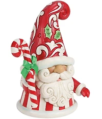 Jim Shore Heartwood Creek Gnome Holding Large Candy Cane Figurine
