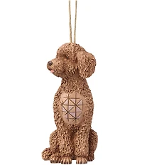 Jim Shore Heartwood Creek Golden Doodle Dog Hanging Ornament