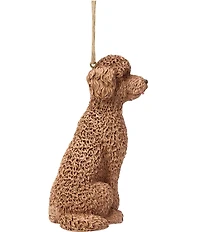 Jim Shore Heartwood Creek Golden Doodle Dog Hanging Ornament