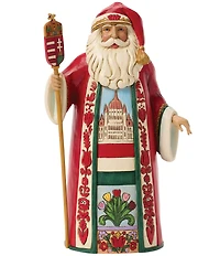 Jim Shore Heartwood Creek Hungarian Santa Figurine