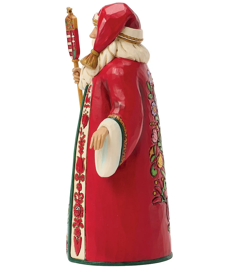 Jim Shore Heartwood Creek Hungarian Santa Figurine