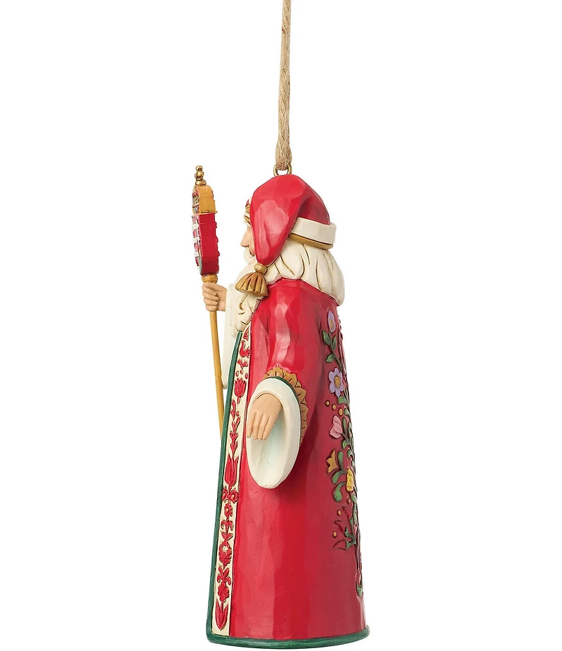 Jim Shore Heartwood Creek Hungarian Santa Hanging Ornament