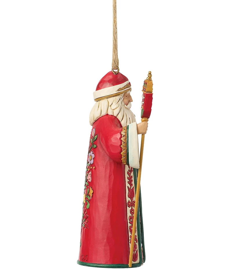Jim Shore Heartwood Creek Hungarian Santa Hanging Ornament