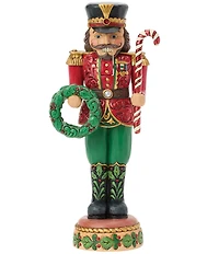 Jim Shore Heartwood Creek Royal Traditions Red and Green Toy Soldier Nutcracker Figurine