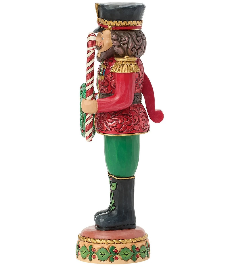 Jim Shore Heartwood Creek Royal Traditions Red and Green Toy Soldier Nutcracker Figurine