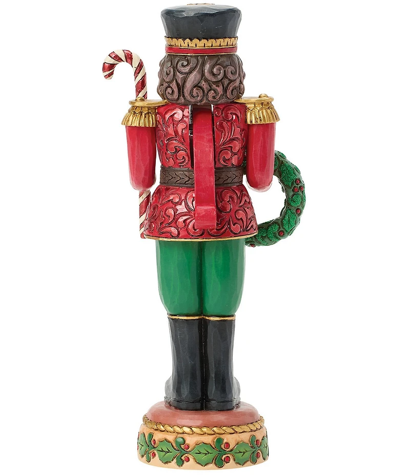 Jim Shore Heartwood Creek Royal Traditions Red and Green Toy Soldier Nutcracker Figurine