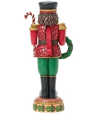 Jim Shore Heartwood Creek Royal Traditions Red and Green Toy Soldier Nutcracker Figurine