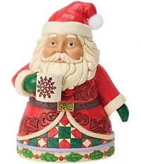 Jim Shore Heartwood Creek Santa Drinking Hot Cocoa Figurine