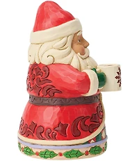 Jim Shore Heartwood Creek Santa Drinking Hot Cocoa Figurine