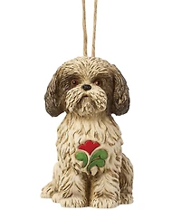 Jim Shore Heartwood Creek Shih Tzu Dog Hanging Ornament