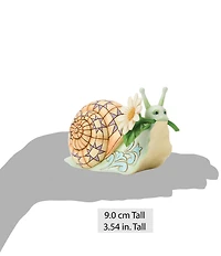 Jim Shore Heartwood Creek Snail with Daisy Flower Figurine