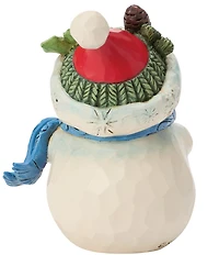 Jim Shore Heartwood Creek Snowman Ball Ornament Miniature Figurine