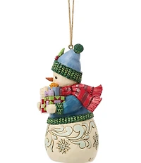 Jim Shore Heartwood Creek Snowman with Arms Full Hanging Ornament
