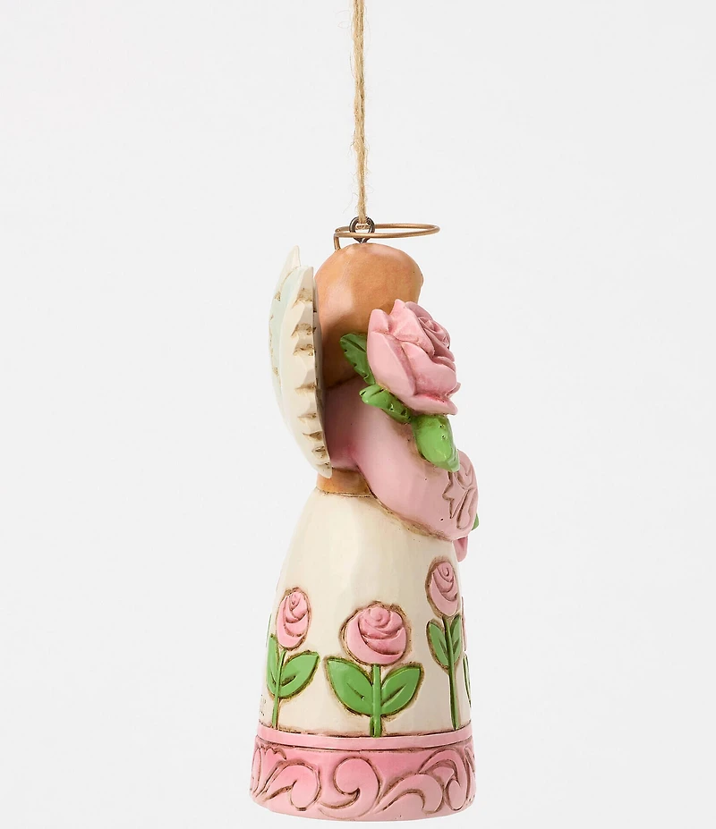 Jim Shore Heartwood Creek The Rose Annual Angel Ornament