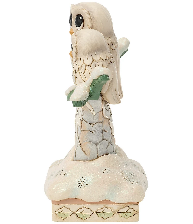 Jim Shore Heartwood Creek Woodland Owls On Branch Figurine