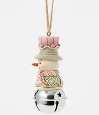 Jim Shore Heartwood Sweets Jingle Bell Snowman Ornament