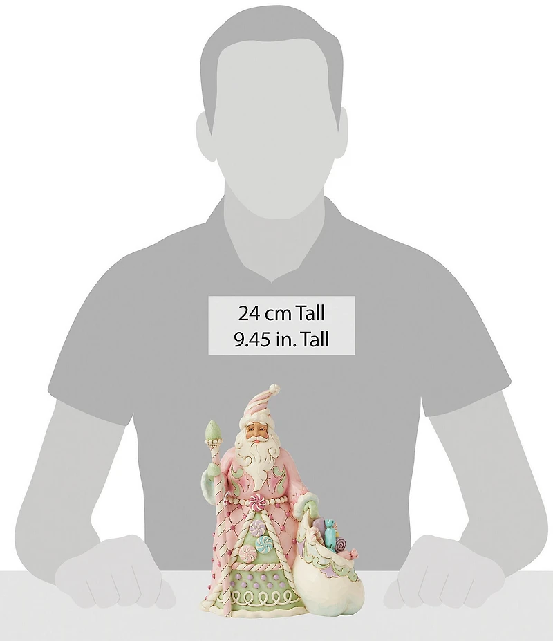Jim Shore Heartwood Sweets Santa Figurine