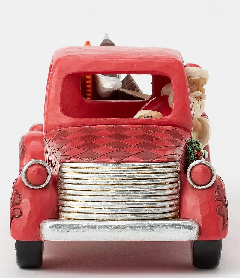 Jim Shore Hershey Collection Santa In Truck With Candy Figurine