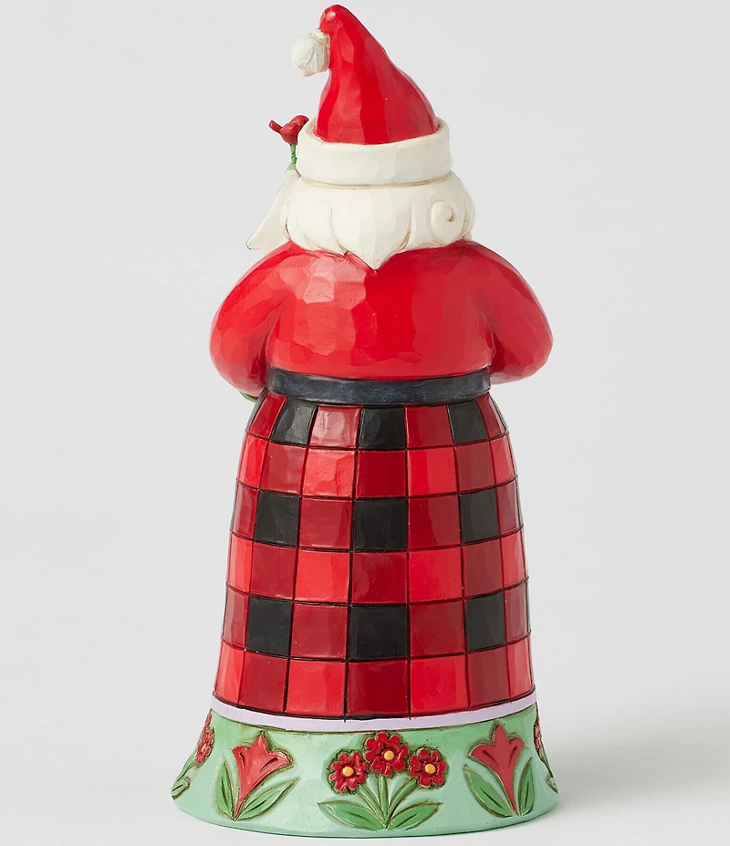 Jim Shore Highland Glen Santa Cardinals Christmas Figurine