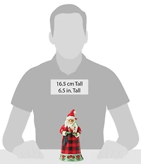 Jim Shore Highland Glen Santa Cardinals Christmas Figurine