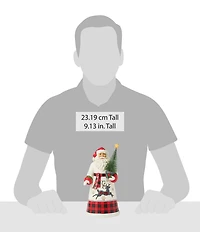 Jim Shore Highland Glen Santa Sisal Figurine