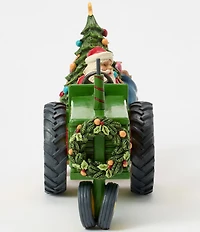Jim Shore John Deere Collection Santa On Tractor with Toys Figurine
