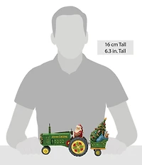 Jim Shore John Deere Collection Santa On Tractor with Toys Figurine