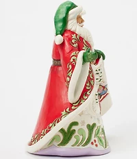 Jim Shore Magical Sleigh Ride Santa Winter Scene Musical Figurine