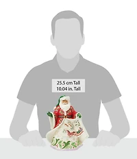 Jim Shore Magical Sleigh Ride Santa Winter Scene Musical Figurine