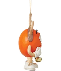 Jim Shore M&M'S® Orange Character with Strand of Bells Hanging Ornament