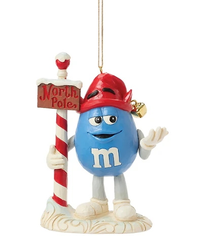 Jim Shore M&M'S Collection Blue Character Elf Ornament