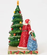 Jim Shore M&M's Collection He Exists! Santa with M&M's Characters Figurine