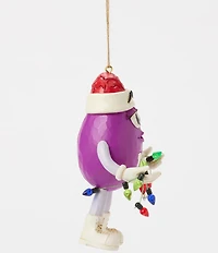 Jim Shore M&M'S Collection Purple Character String of Lights Ornament