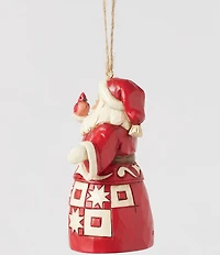 Jim Shore Nordic Noel Santa Ornament