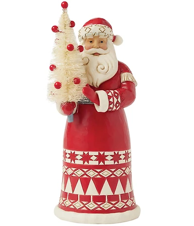 Jim Shore Nordic Noel Santa Sisal Figurine