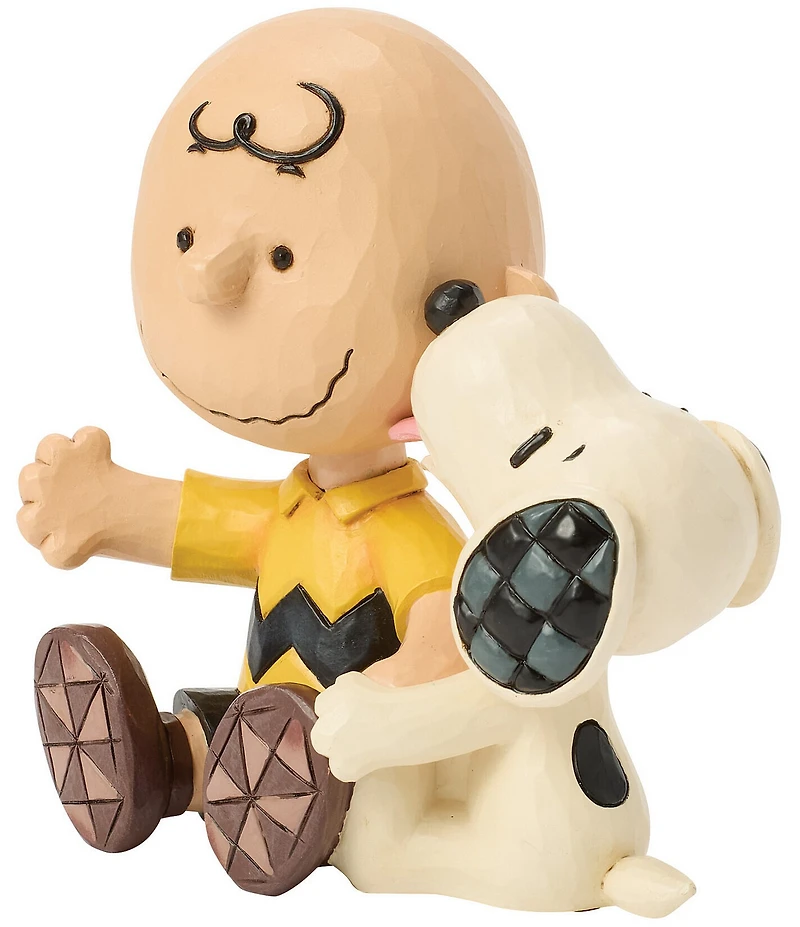 Jim Shore Peanuts Collection Charlie Brown & Snoopy Figurine