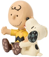 Jim Shore Peanuts Collection Charlie Brown & Snoopy Figurine
