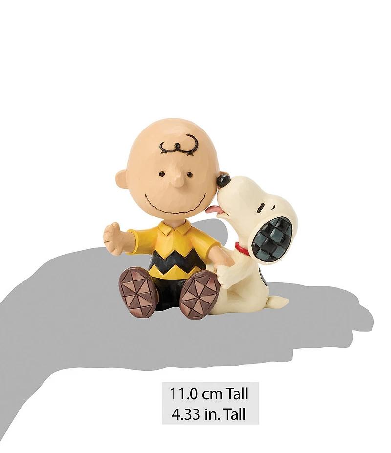 Jim Shore Peanuts Collection Charlie Brown & Snoopy Figurine