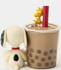 Jim Shore Peanuts Collection Snoopy and Woodstock Boba Figurine