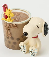 Jim Shore Peanuts Collection Snoopy and Woodstock Boba Figurine