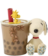 Jim Shore Peanuts Collection Snoopy and Woodstock Boba Figurine