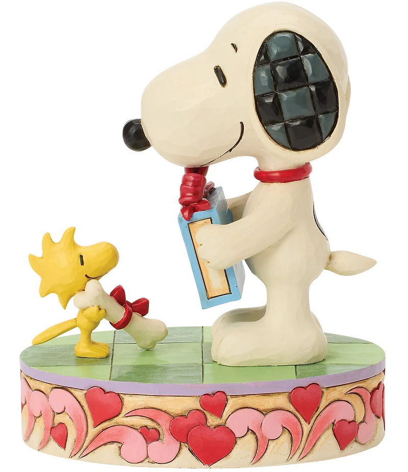 Jim Shore Peanuts Collection Snoopy and Woodstock Gift Figurine